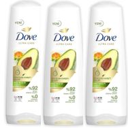 Dove 3x350 ml Avokado ve Kalendula Özü Dökülmeye Karşı Saç Bakım Kremi