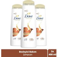 Dove 3x400 ml Ultra Care Besleyici Bakım Şampuanı