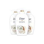 Dove 3x500 ml Hindistan Cevizi Yağı Badem Sütü Özlü Sıvı Sabun