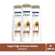 Dove 400 ml X 3 Argan Yağı Onarıcı Bakım Saç Bakım Şampuanı