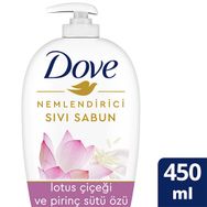 Dove 500 ml Nemlendirici Sıvı Sabun Lotus Çiçeği ve Pirinç Sütü Özü