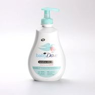 Dove Baby 400 ml Hassas Ciltler için Göz Yakmayan Bebek Saç ve Vücut Şampuanı