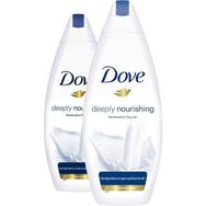 Dove Deeply Nourishing 2x500 ml Duş Jeli