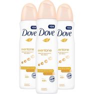 Dove Eventone 3x150 ml Sprey Deodorant