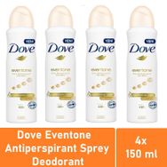 Dove Eventone 4x150 ml Sprey Deodorant