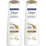 Dove Hindistan Cevizi Yağı Güçlendirici Bakım 2x400 ml Şampuan