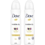 Dove Invisible Dry 2x150 ml Kadın Deodorant