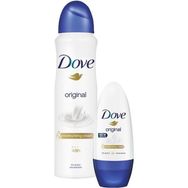 Dove Original 150 ml Kadın Sprey Deodorant + 50 ml Roll-On