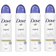 Dove Original 4x150 ml Kadın Deodorant