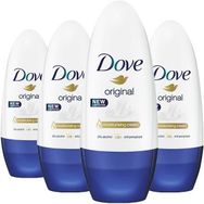 Dove Original 4x50 ml Kadın Roll-On Deodorant