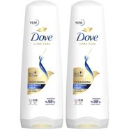 Dove Ultra Care Yoğun Onarıcı Yıpranmış Saçlar İçin 2x350 ml Saç Bakım Kremi