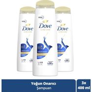 Dove Yoğun Onarıcı 400 ml Yıpranmış Saç Şampuanı + Clear Men Maksimum Ferahlık 485 ml Şampuan
