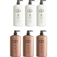 DP Pamuk Sütü ve Buğday Protein 3x500 ml Şampuan + Tuzsuz Çörekotu Yağı 3x500 ml Şampuan