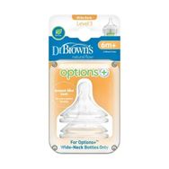 Dr Browns +6 Ay 2'li Paket 3. Seviye Geniş Ağız Biberon Emziği