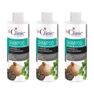Dr Clinic 3x400 ml Sarmaşık ve Siyah Sarımsaklı Şampuan