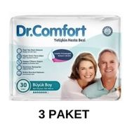 Dr.Comfort L 3x30'lu Belbantlı Yetişkin Hasta Bezi