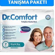Dr.Comfort L Beden 7 Adet Hasta Bezi