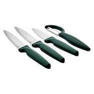 Dr.Inox 4 Parça Yeşil Bıçak Seti