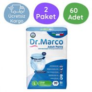 Dr. Marco Large 30'lu 60 Adet Emici Külotlu Hasta Bezi
