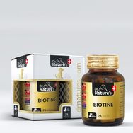 Dr. Natures 75 Tablet Dog Bıotın Köpekler Için Deri Tüy Sağlığı Besin Takviyesi