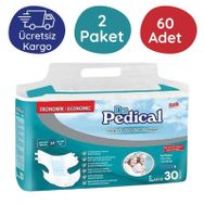 Dr.Pedical Tekstil Yüzeyli Large 30'lu 60 Adet Hasta Bezi