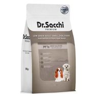Dr.Sacchi 1.5 kg Düşük Tahıllı Sığır Etli ve Kuzu Etli Mini Irk Yetişkin Köpek Maması