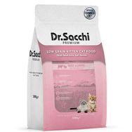 Dr.Sacchi 1,5 kg Düşük Tahıllı Biftek ve Kuzu Etli Yavru Kedi Maması