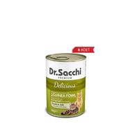 Dr.Sacchi 400 gr Av Hayvanlı Kedi Konservesi