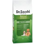Dr. Sacchi Kuzu Etli ve Pirinçli 15 kg Yetişkin Köpek Maması