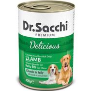 Dr.Sacchi Kuzu Etli Yetişkin 400 gr Konserve Köpek Maması