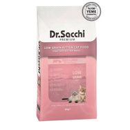 Dr.Sacchi Premium 1 kg Az Tahıllı Biftek Kuzu Yavru Kedi Maması