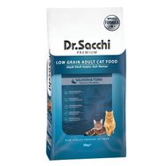Dr.Sacchi Premium Somonlu ve Ton Balıklı Düşük Tahıllı 10 kg Yetişkin Kedi Maması