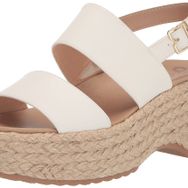 Dr. Scholl's Shoes Delaney Espadrille Kama Beyaz Kadın Sandalet