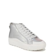 Dr. Scholl's Time Off Hi2 Gümüş Gri Metalik Folyo Kadın Sneaker