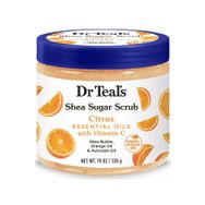 Dr.Teal's Shea Sugar Scrub Citrus 538 gr Vücut Şeker Peelingi