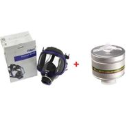 Drager X-Plore 6300 Tam Yüz Gaz Maskesi ve 6738802 A2B2E2K1 Filtre