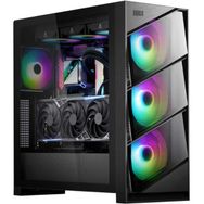 Dragos Air 4X ARGB USB 3.0 Type C PSU Yok ATX Mid Tower Siyah Gaming Bilgisayar Kasası