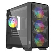 Dragos Diamond 4X ARGB Fan USB 3.0 600 W 80+ Plus Mesh Tempered Glass Matx Oyuncu Bilgisayar Kasası