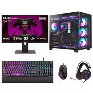 Dragos DRX7879 Ryzen 7 7800X3D 32GB RAM 2TB SSD 16GB RTX 5070 Ti FreeDOS 24.5 inç 300Hz Monitör Oyun Bilgisayarı