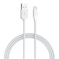 Dramex D30MK 3.0A 1 mt Beyaz Micro USB Data Şarj Kablosu