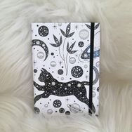 Dream Butik Kedi Desenli Lastikli Defter