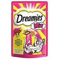 Dreamies 60 gr Mix İç Dolgulu Sığır Etli ve Peynirli Kedi Ödül Bisküvisi