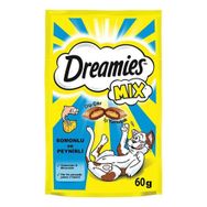 Dreamies 60 gr Mix Somon Balıklı ve Peynirli Kedi Ödülü