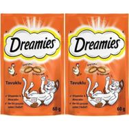 Dreamies Tavuklu 2x60 gr Kedi Ödül Maması