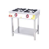 DRN DRNKF-1060 2'li Gazlı 100x64x85 cm Taban Raflı Ocak