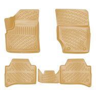 DRS Tuning Seat İbiza 2002-2008 3D Bej Havuzlu Paspas Seti