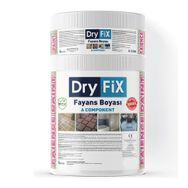 Dryfix 2 kg Siyah Faience Paint Fayans Boyası