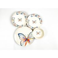 DS Casa Butterfly Tuval 24 Parça Yemek Takımı