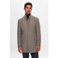 D's Damat 5HF08ORT10002 Regular Fit Gri Kaşe Kaban