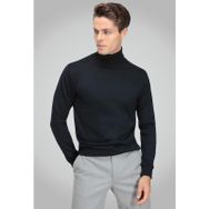D's Damat 9HF060632007D Regular Fit Lacivert Düz Örgü Erkek Kazak